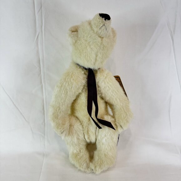 Boyd’s Bears Archive Collection Tinkin II White Polar Bear w Bow Christmas #5801 - Picture 2 of 8